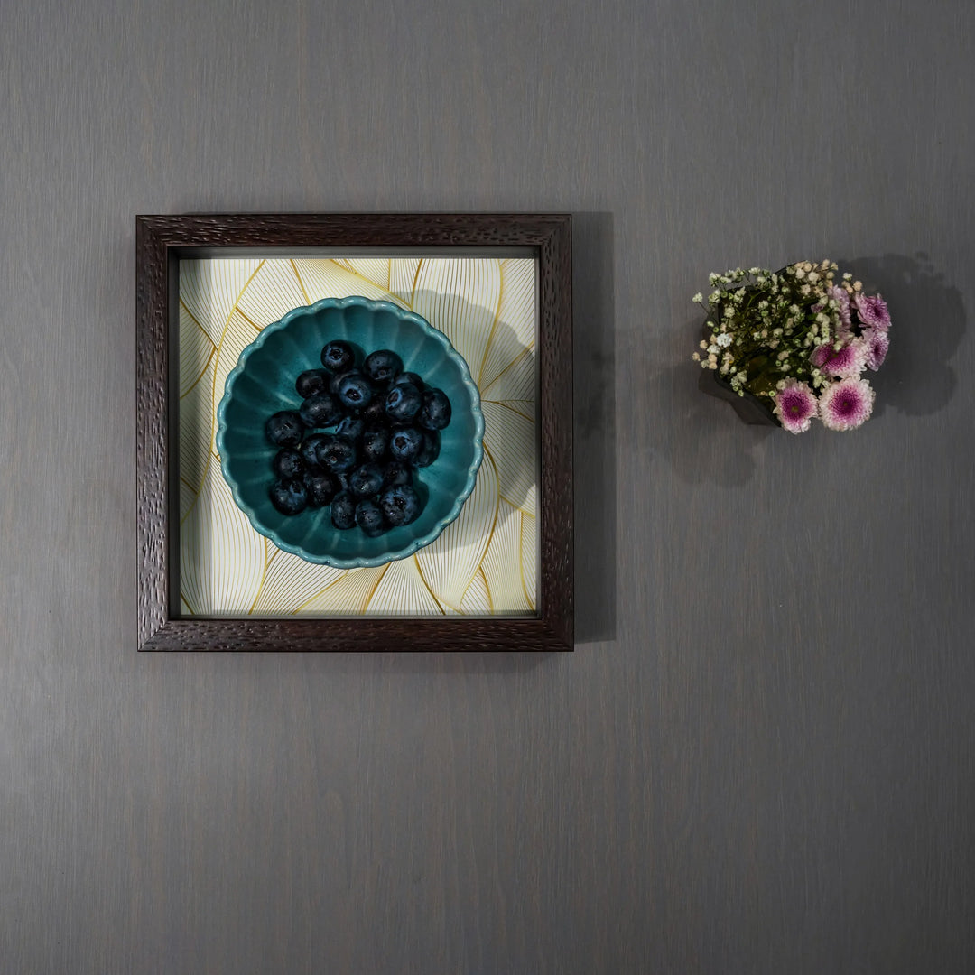 Golden Leaves Small Tray - Square