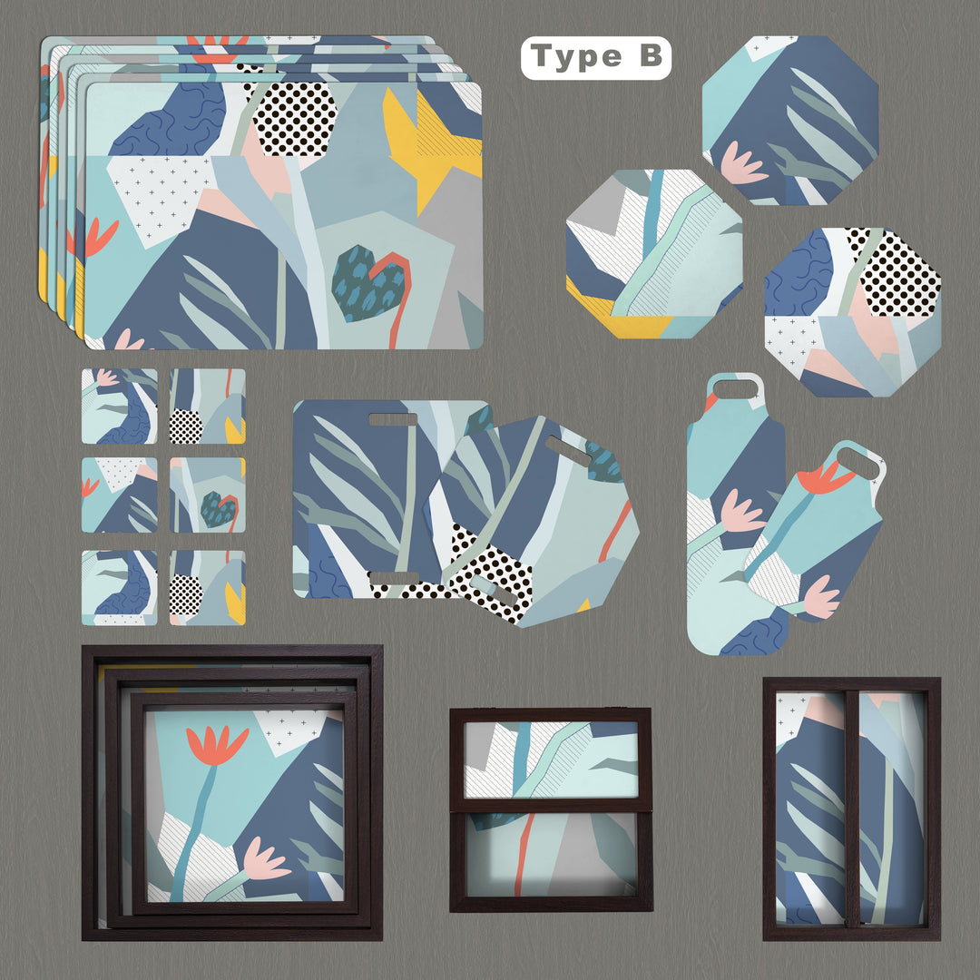 24 Pieces Table-Serveware Set Designotech