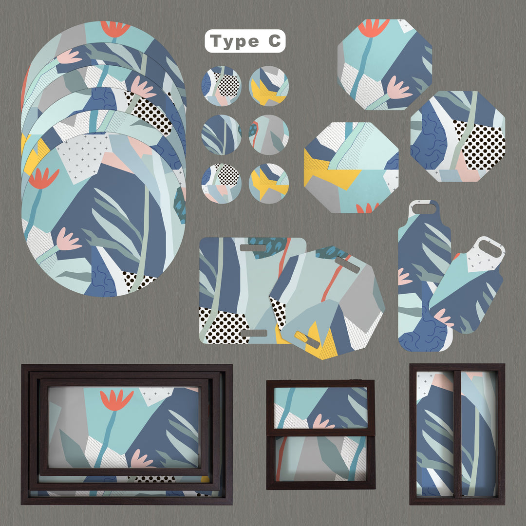 24 Pieces Table-Serveware Set Designotech