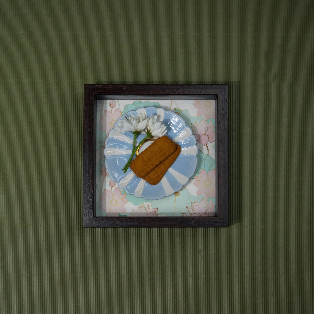 Divine Lotus Small Tray - Square