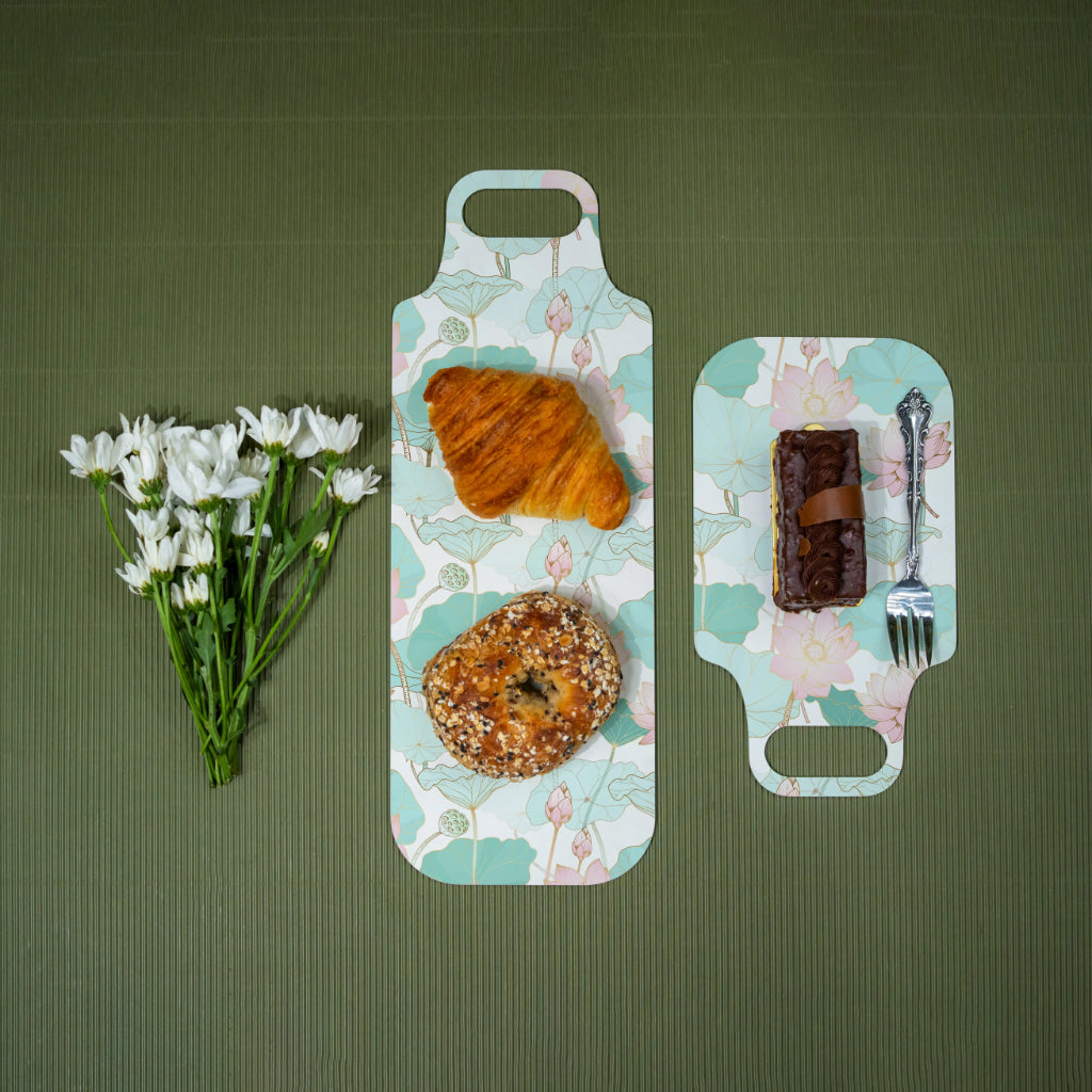 Divine Lotus Cheese Board Set