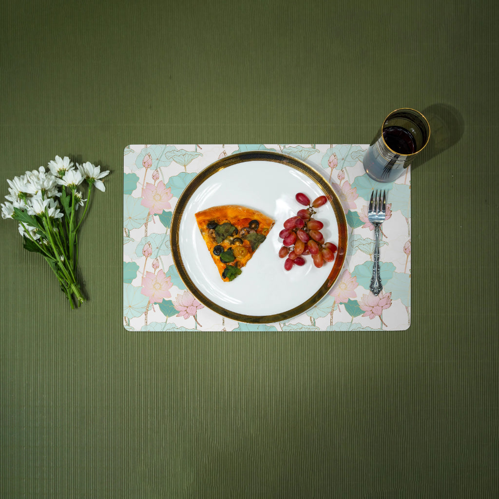 Divine Lotus Table Placemats - Rectangle