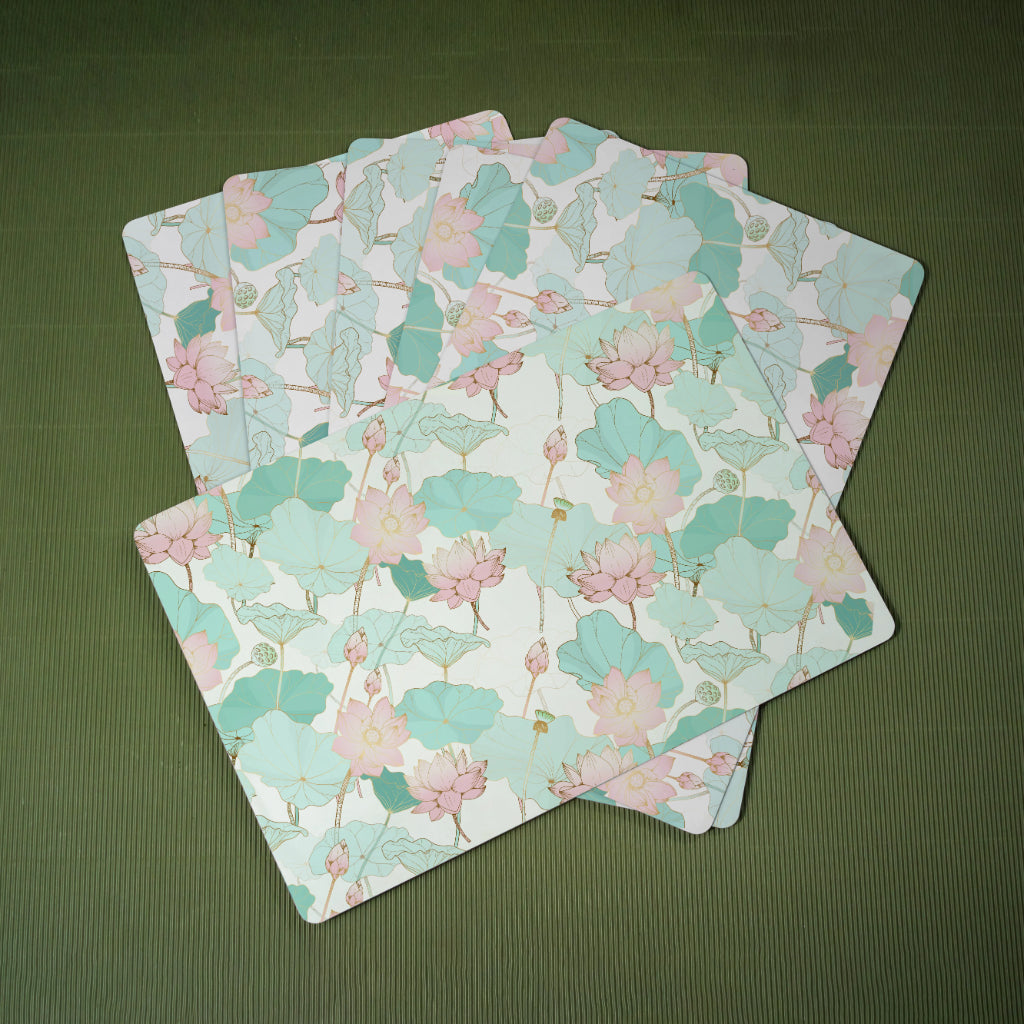 Divine Lotus Table Placemats - Rectangle