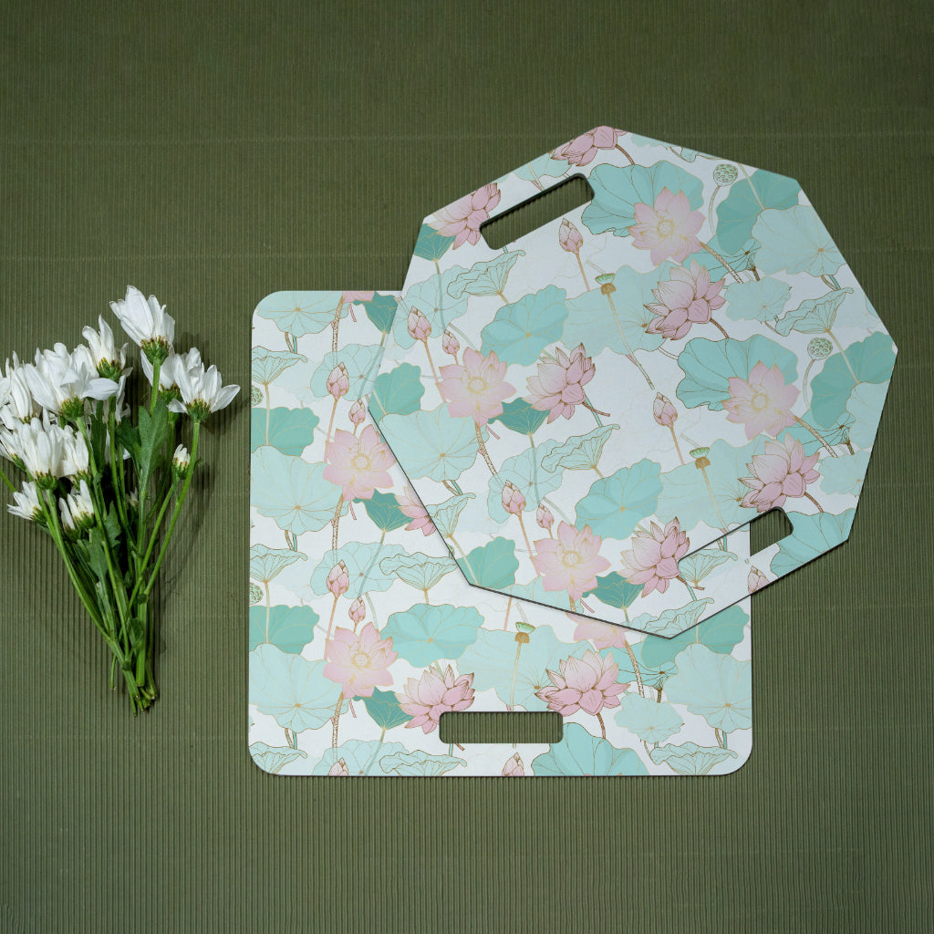 Divine Lotus Platter Set