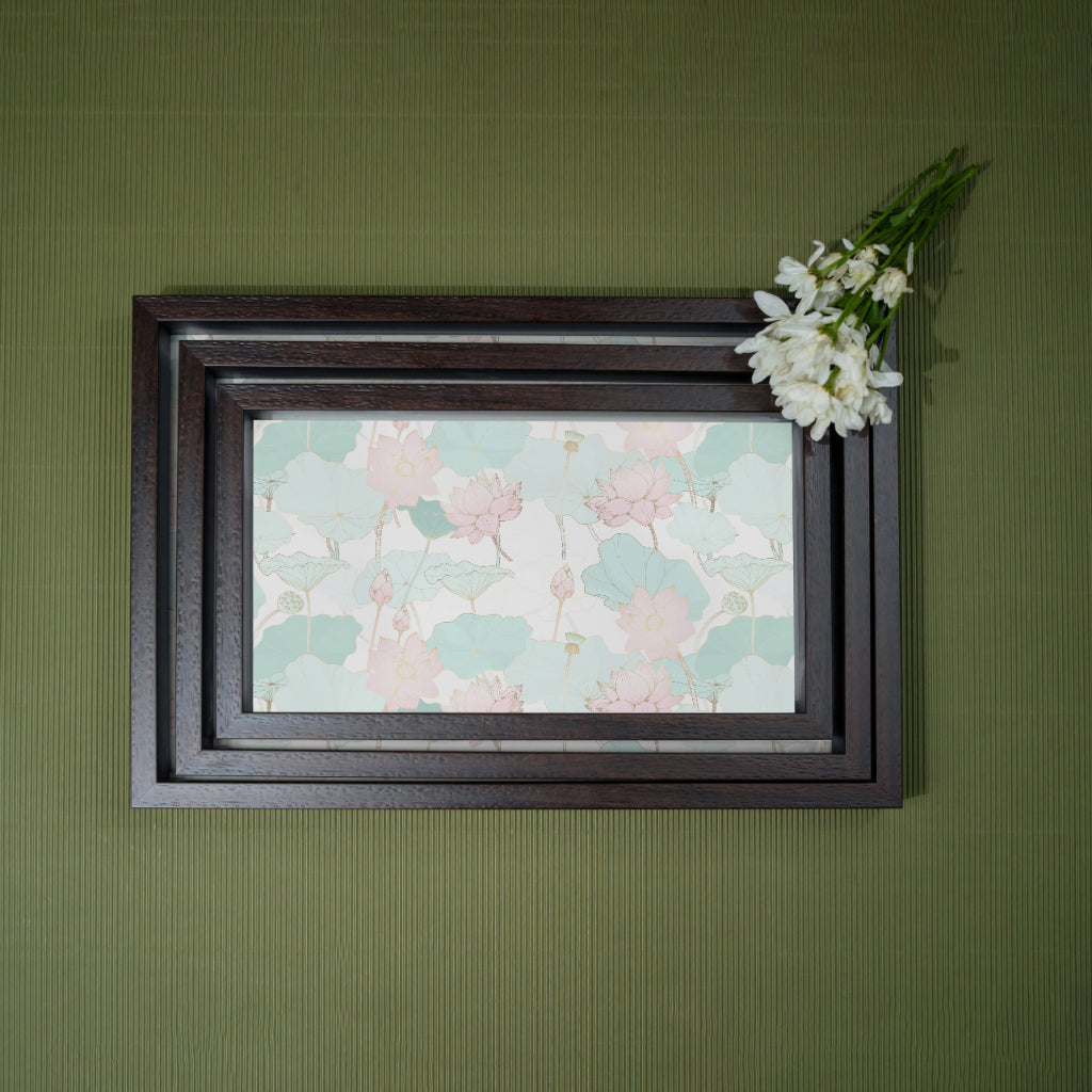 Divine Lotus Tray Set - Rectangle