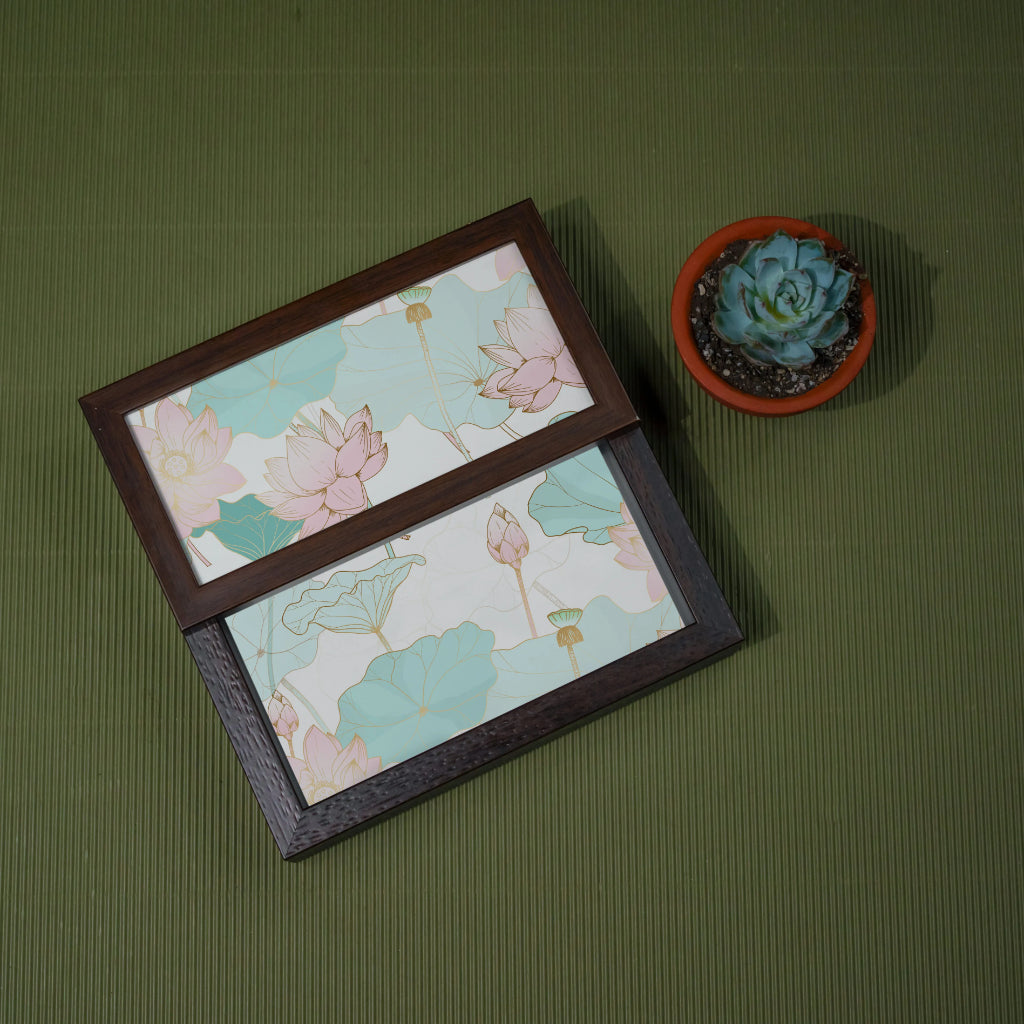 Divine Lotus Tissue Box