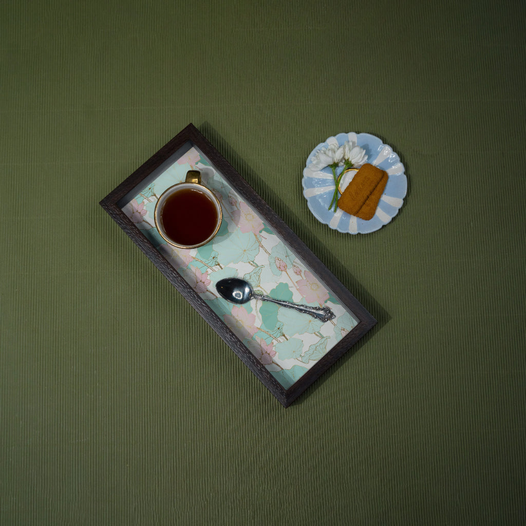 Divine Lotus Tray - Rectangular