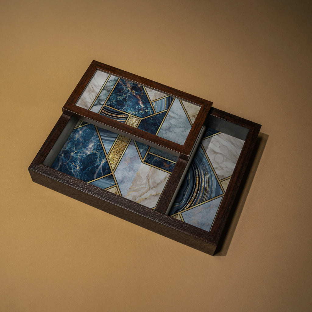 Firestone Blue Tissue Box - XL