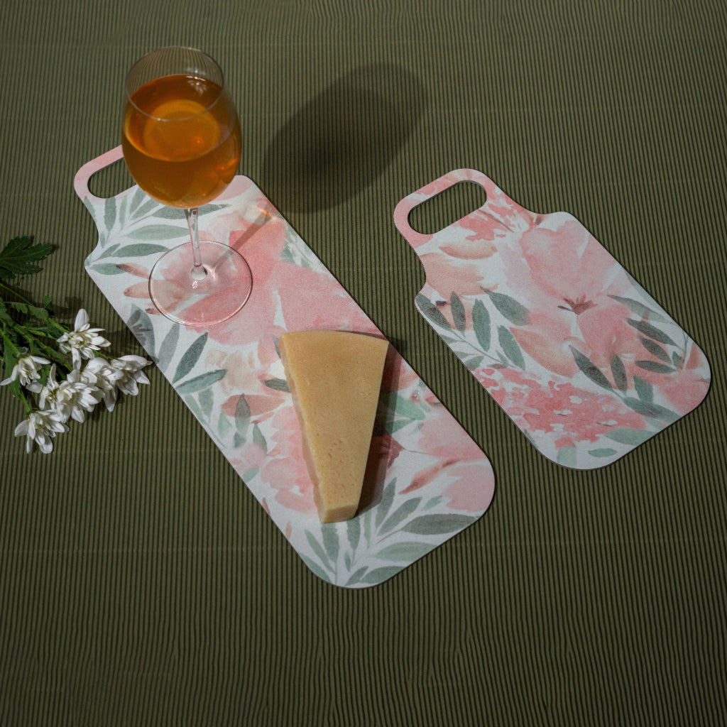 French Rose Cheese Board Set