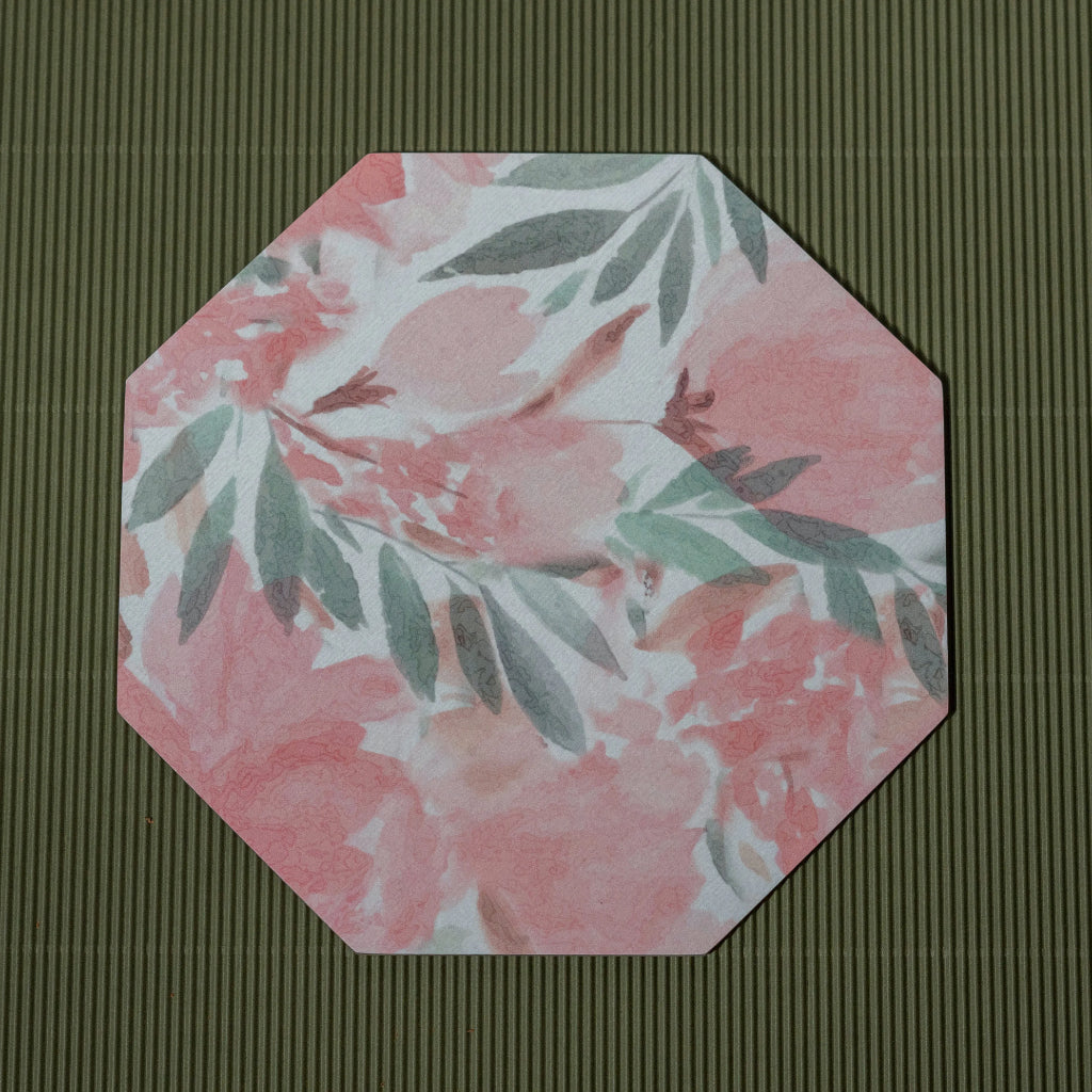 French Rose Hot Plate Set