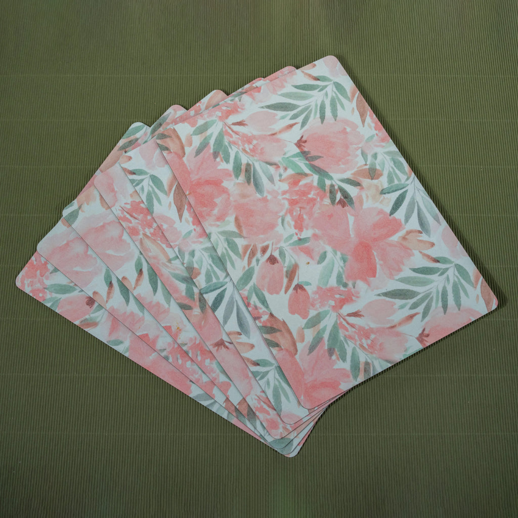 French Rose Table Placemats - Rectangle