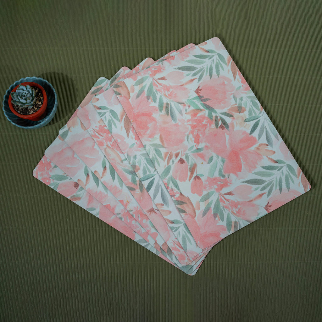 French Rose Table Placemats - Rectangle
