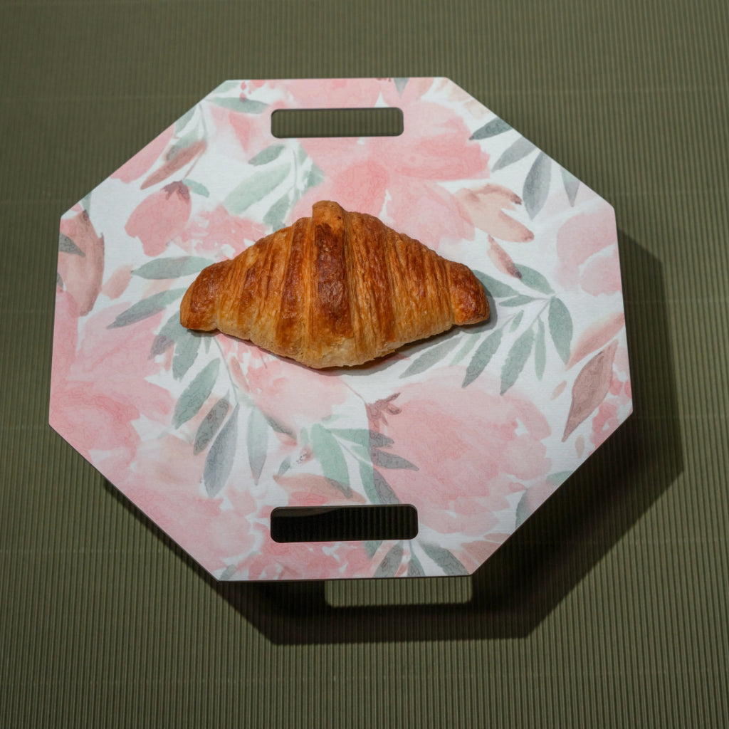 French Rose Platter Set