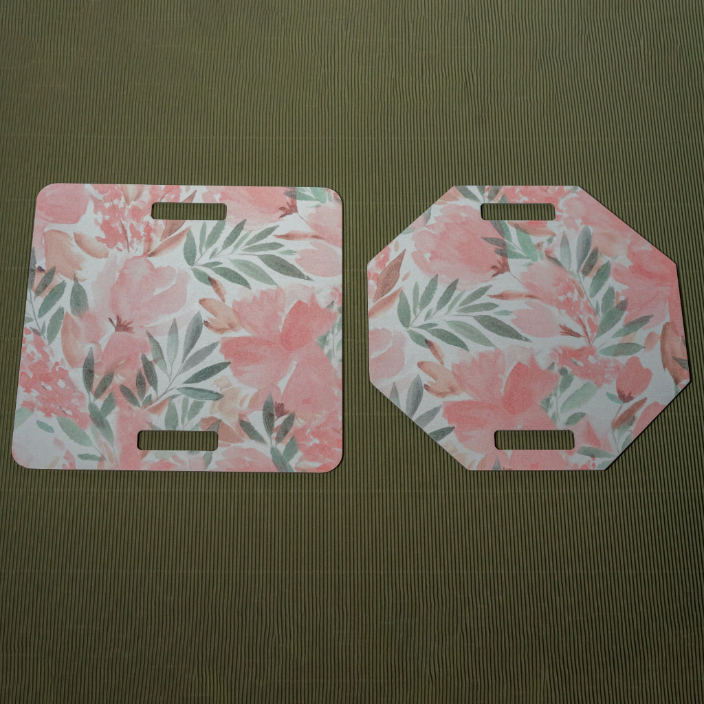 French Rose Platter Set