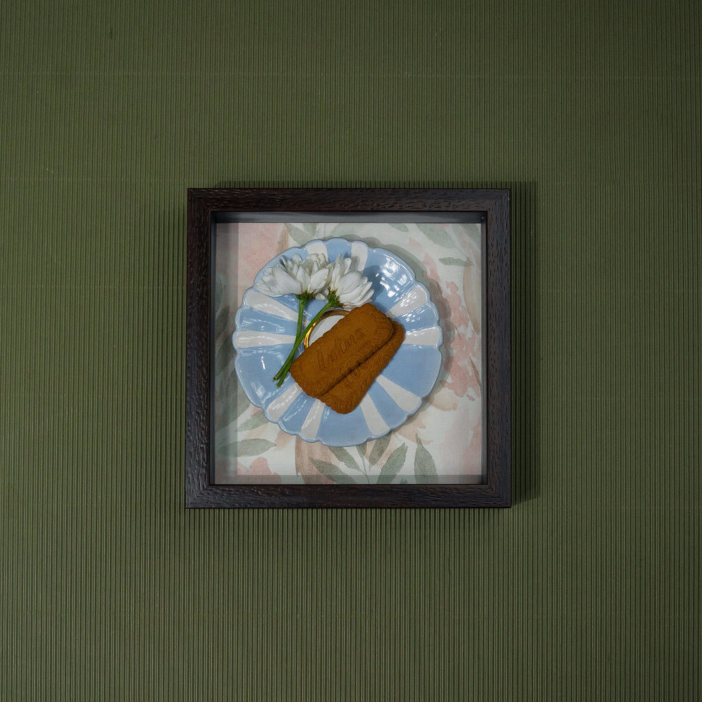 French Rose Small Tray - Square