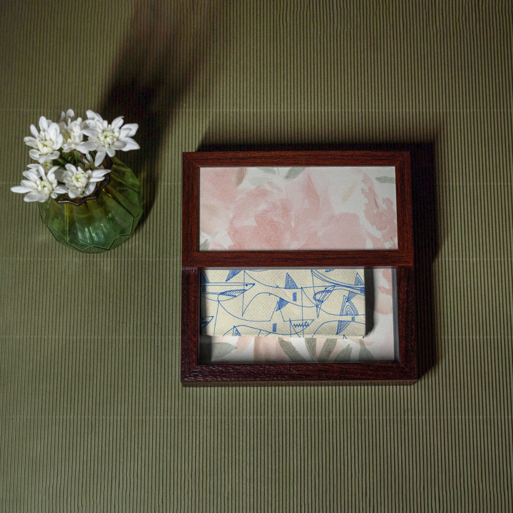 French Rose Tissue Box