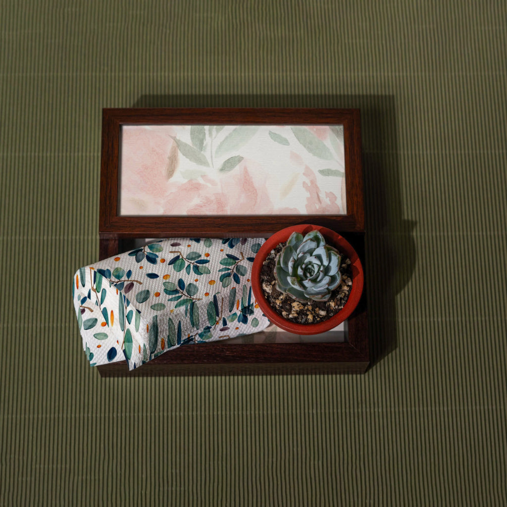 French Rose Tissue Box