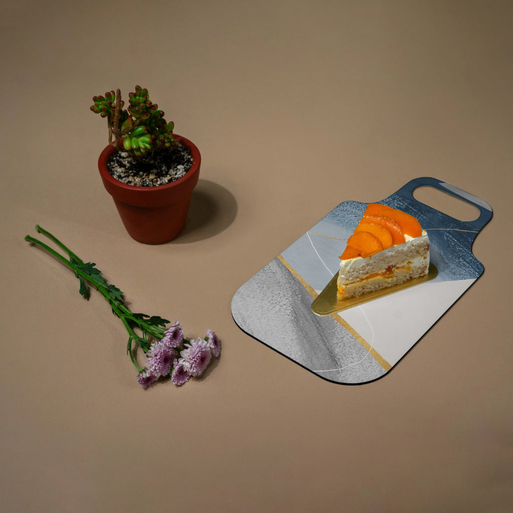 Golden Edge Cheese Board Set