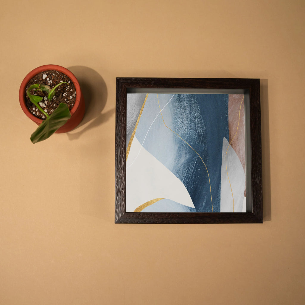 Golden Edge Small Tray - Square