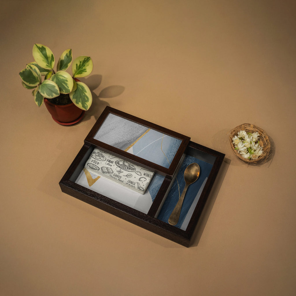 Golden Edge Tissue Box - XL