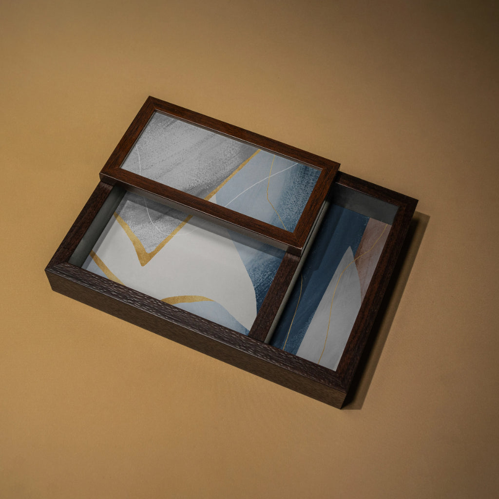 Golden Edge Tissue Box - XL