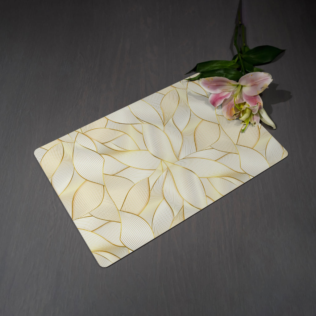 Golden Leaves Table Placemats - Rectangle