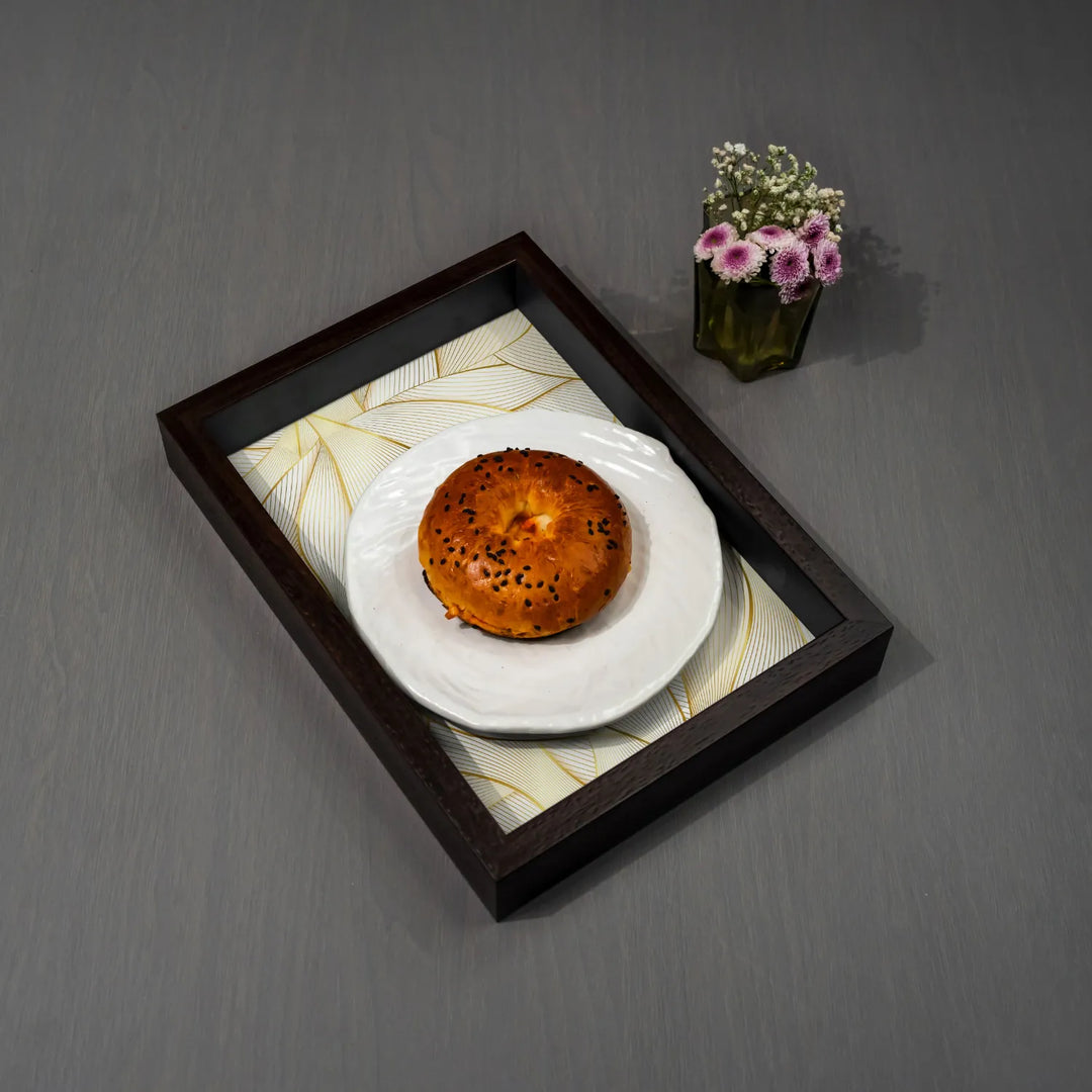 Golden Leaves Tray - Extra Small