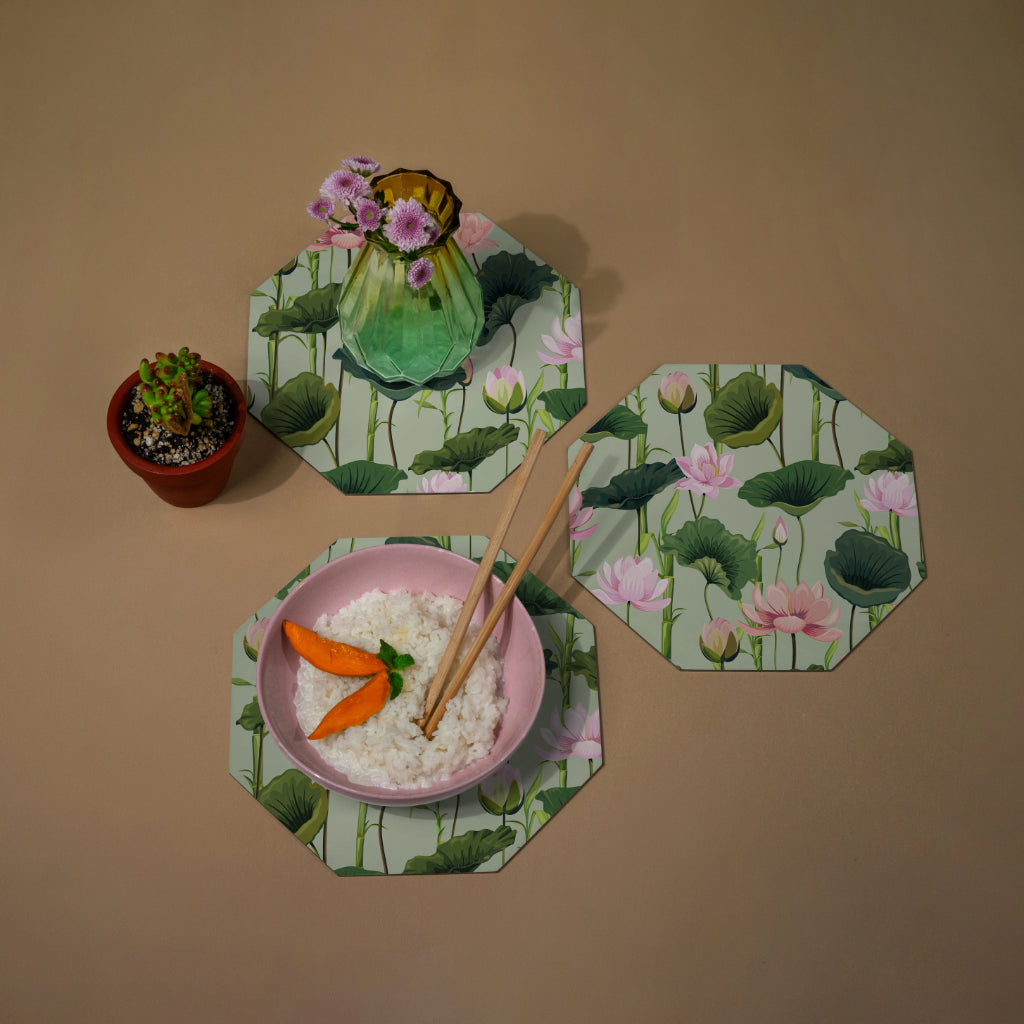 Green Ochard Hot Plate Set