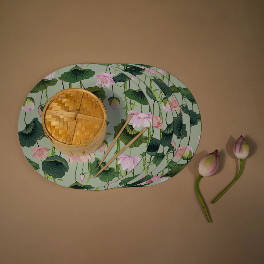 Green Ochard Table Placemats - Round