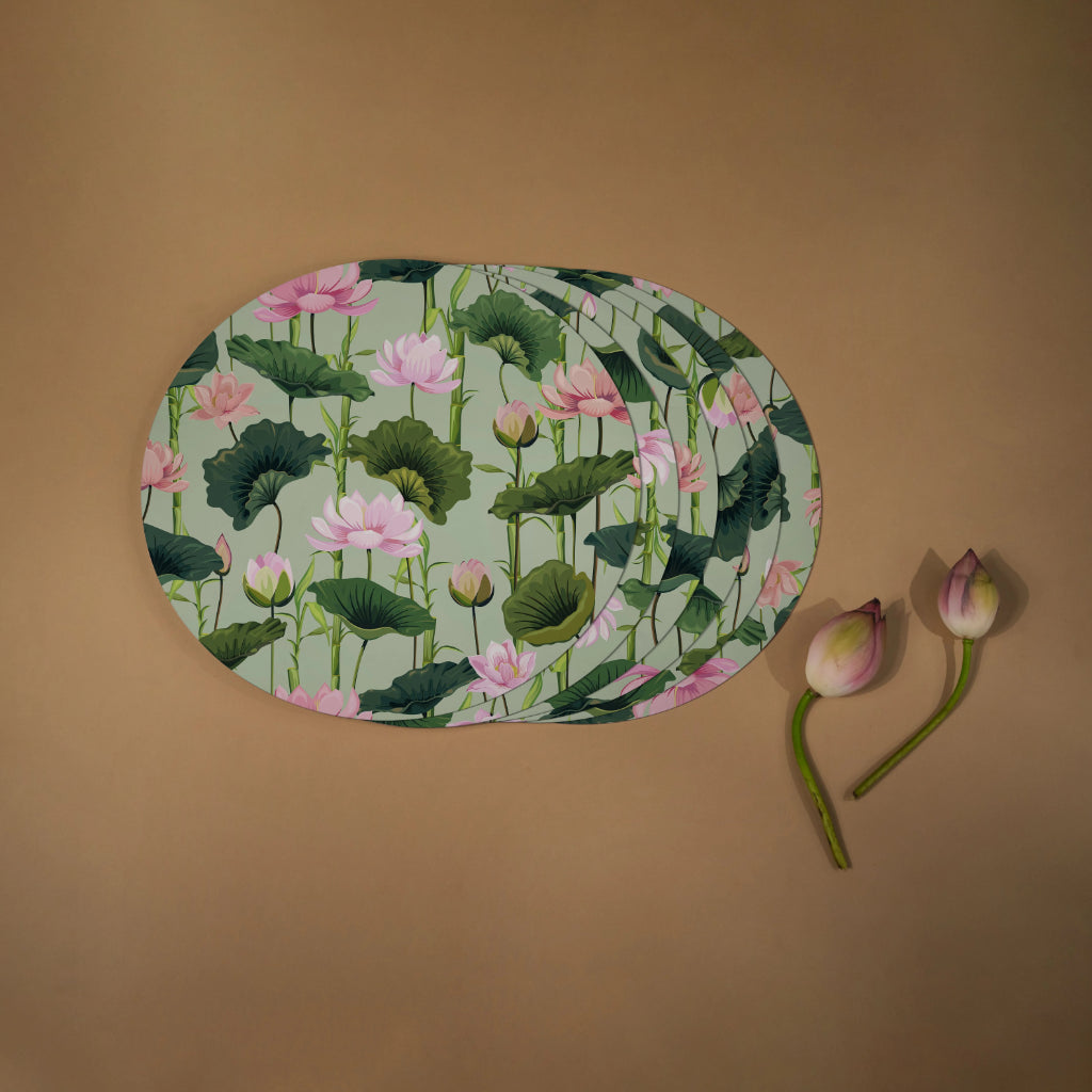 Green Ochard Table Placemats - Round