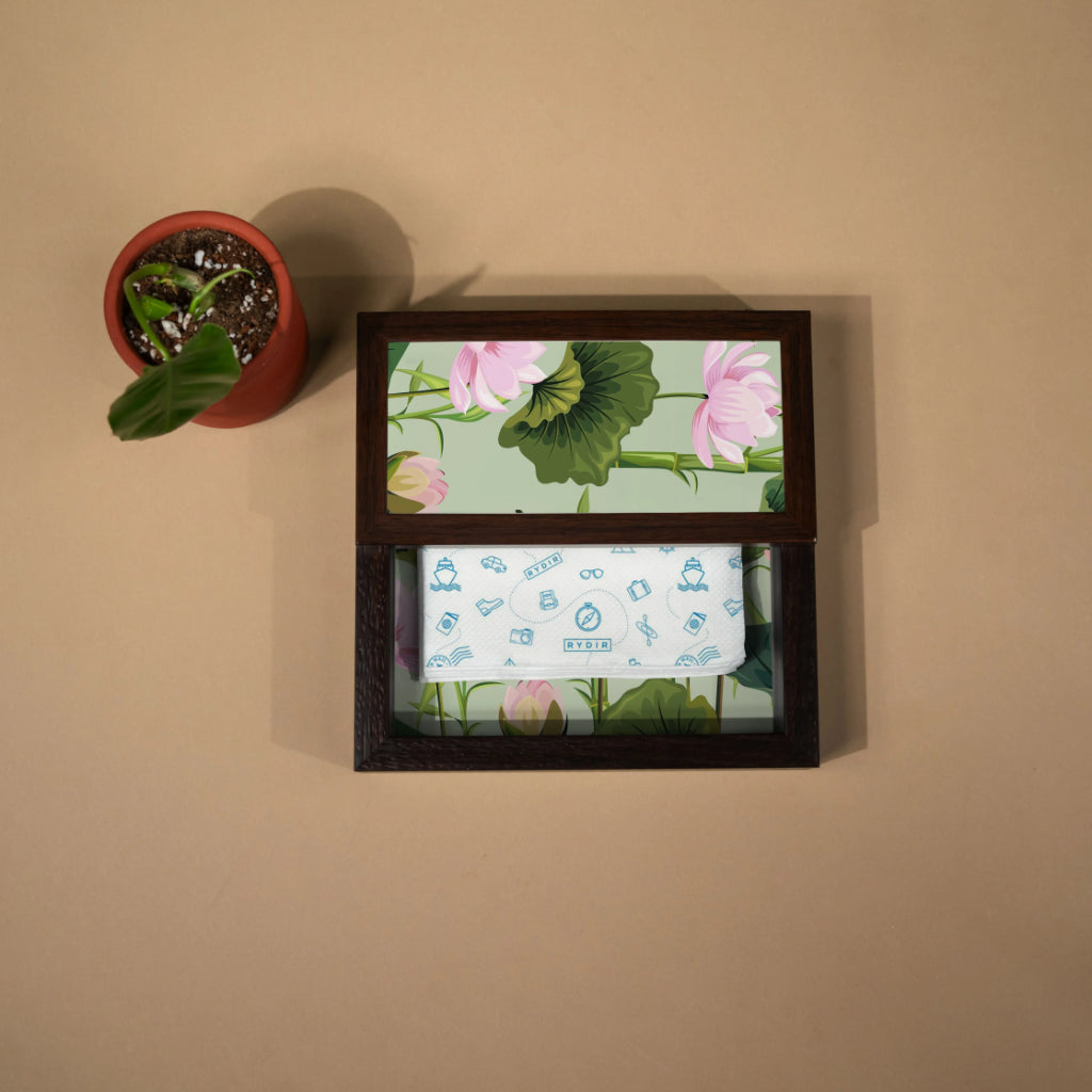 Green Ochard Tissue Box