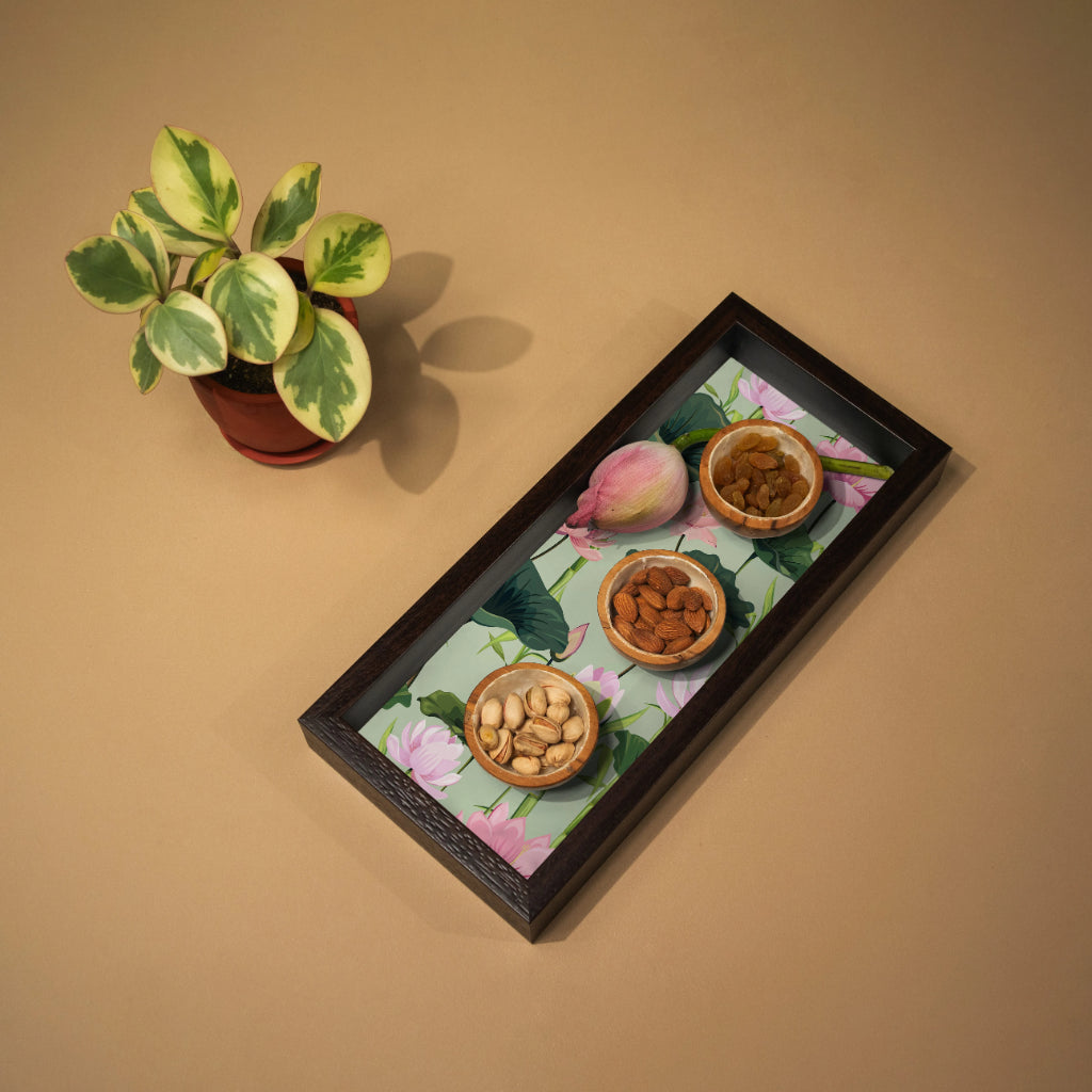 Green Ochard Tray - Rectangular