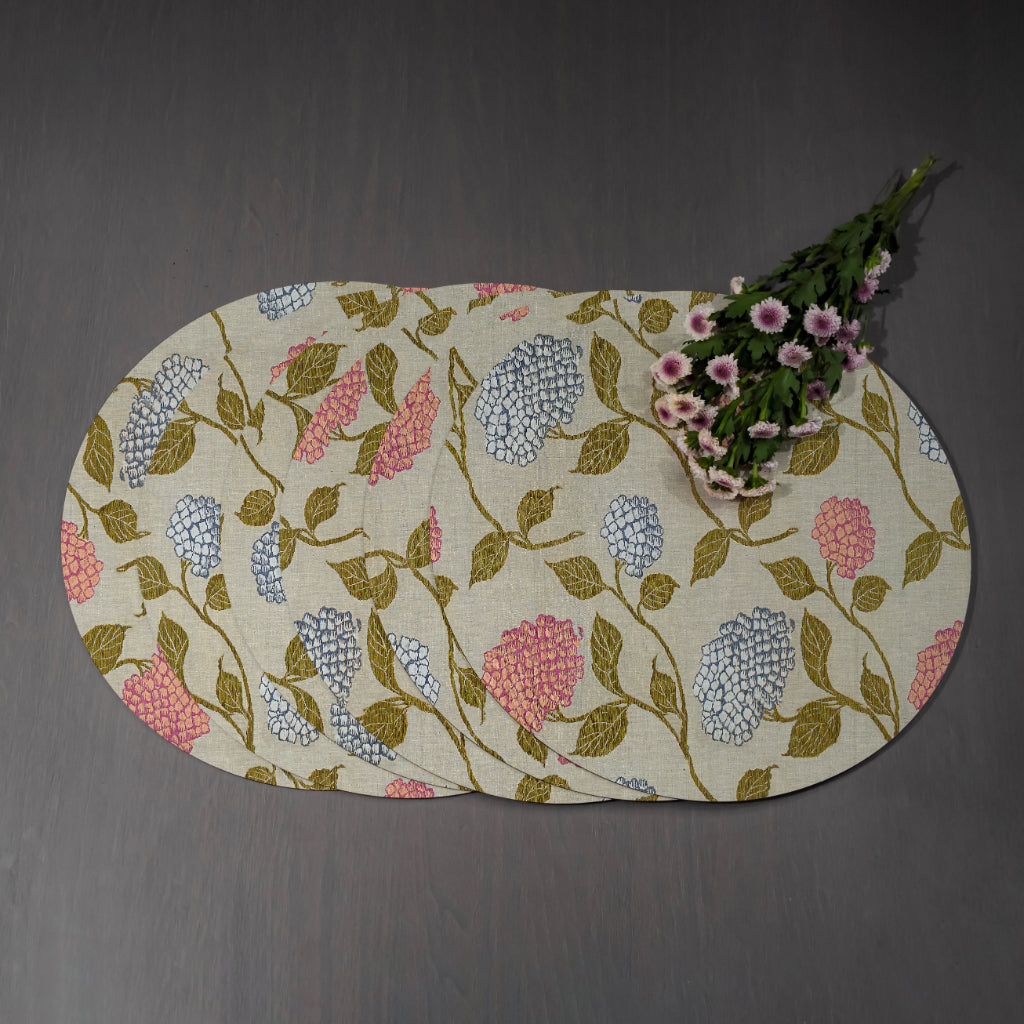 Gulmohar Table Placemats - Round