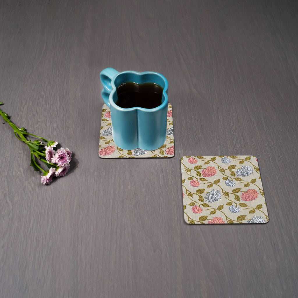 Gulmohar Coasters - Square