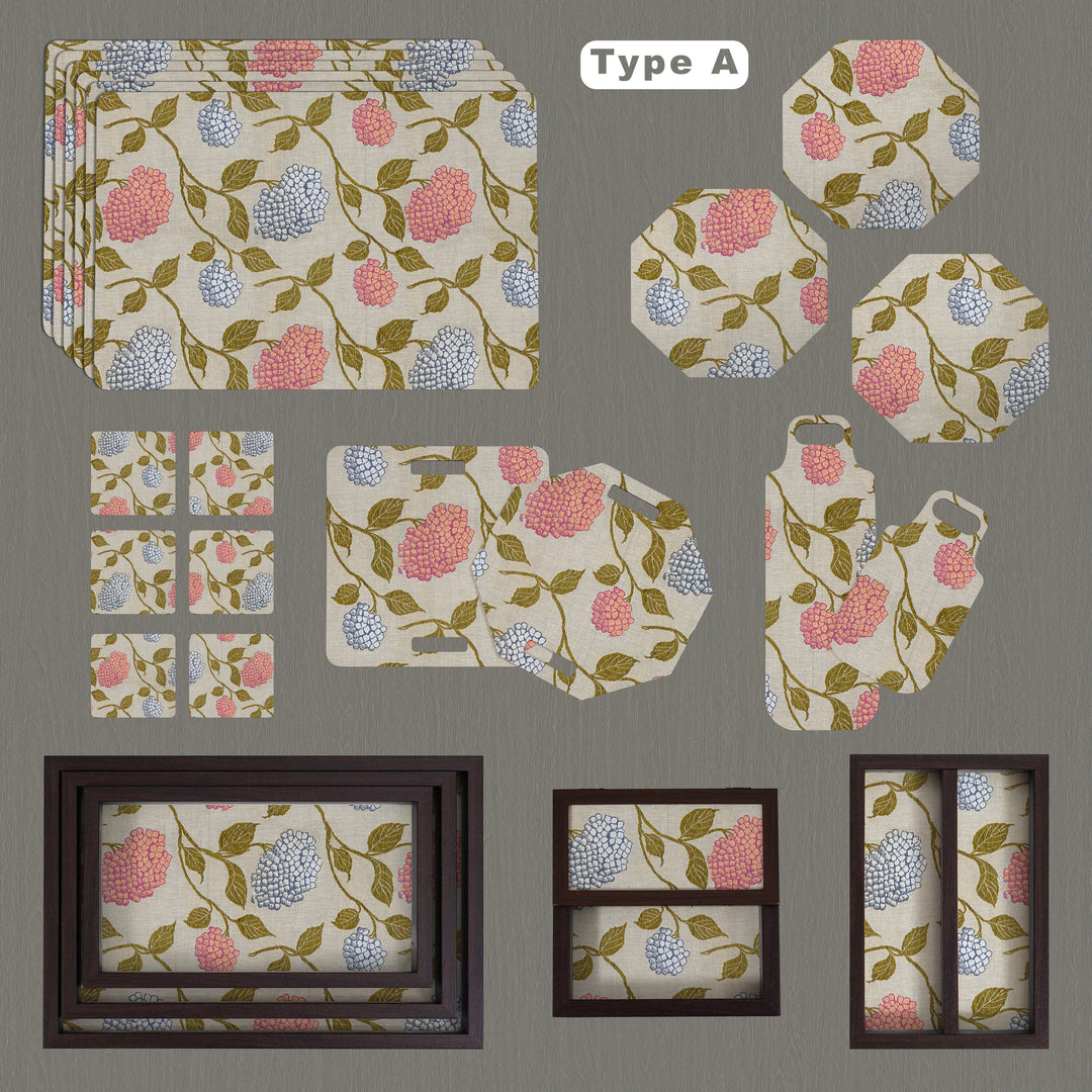 24 Pieces Table-Serveware Set Gulmohar