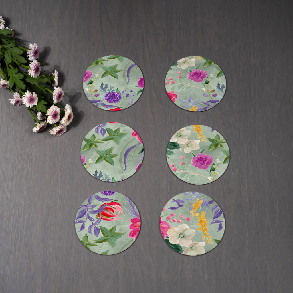Le Jardin Coasters - Round