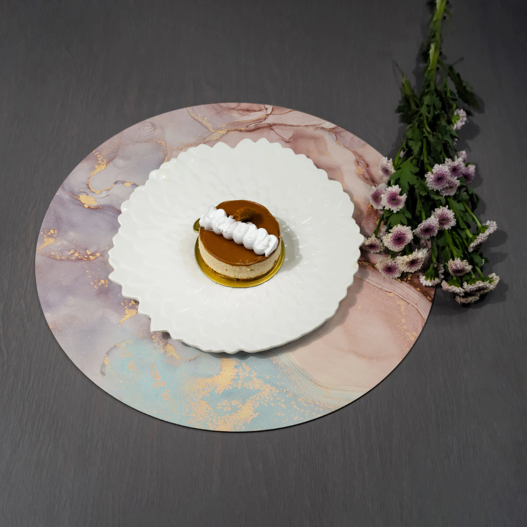 Lustre Table Placemats - Round