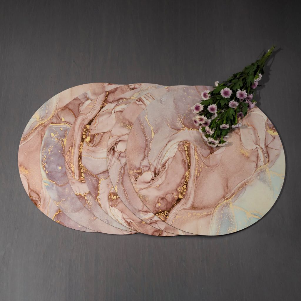 Lustre Table Placemats - Round