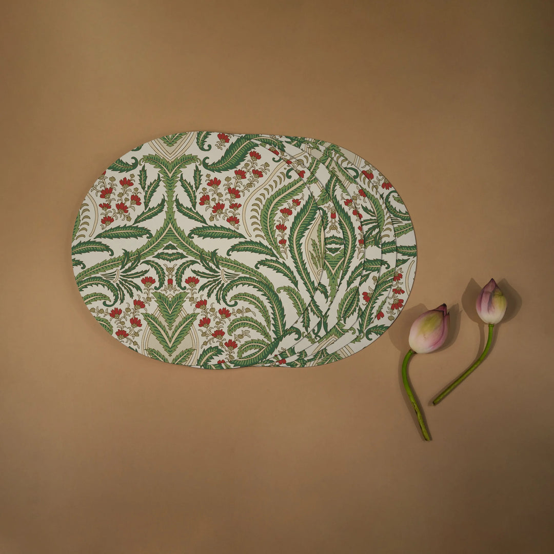 Mughlai Table Placemats - Round