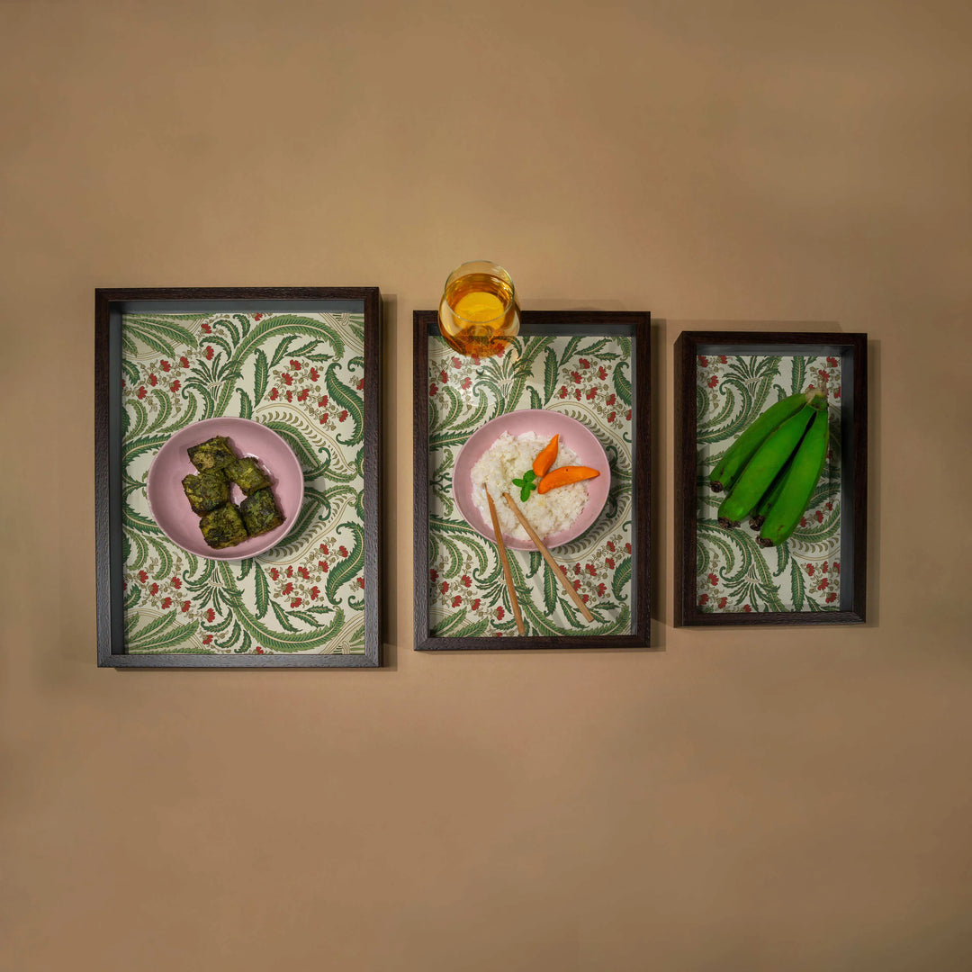 Mughlai Tray Set - Rectangle