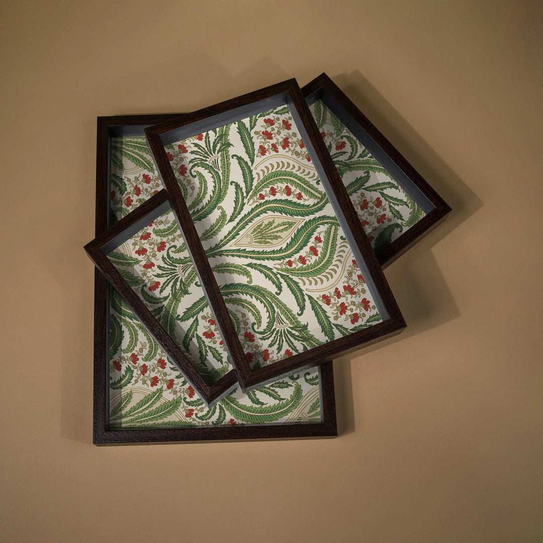Mughlai Tray Set - Rectangle