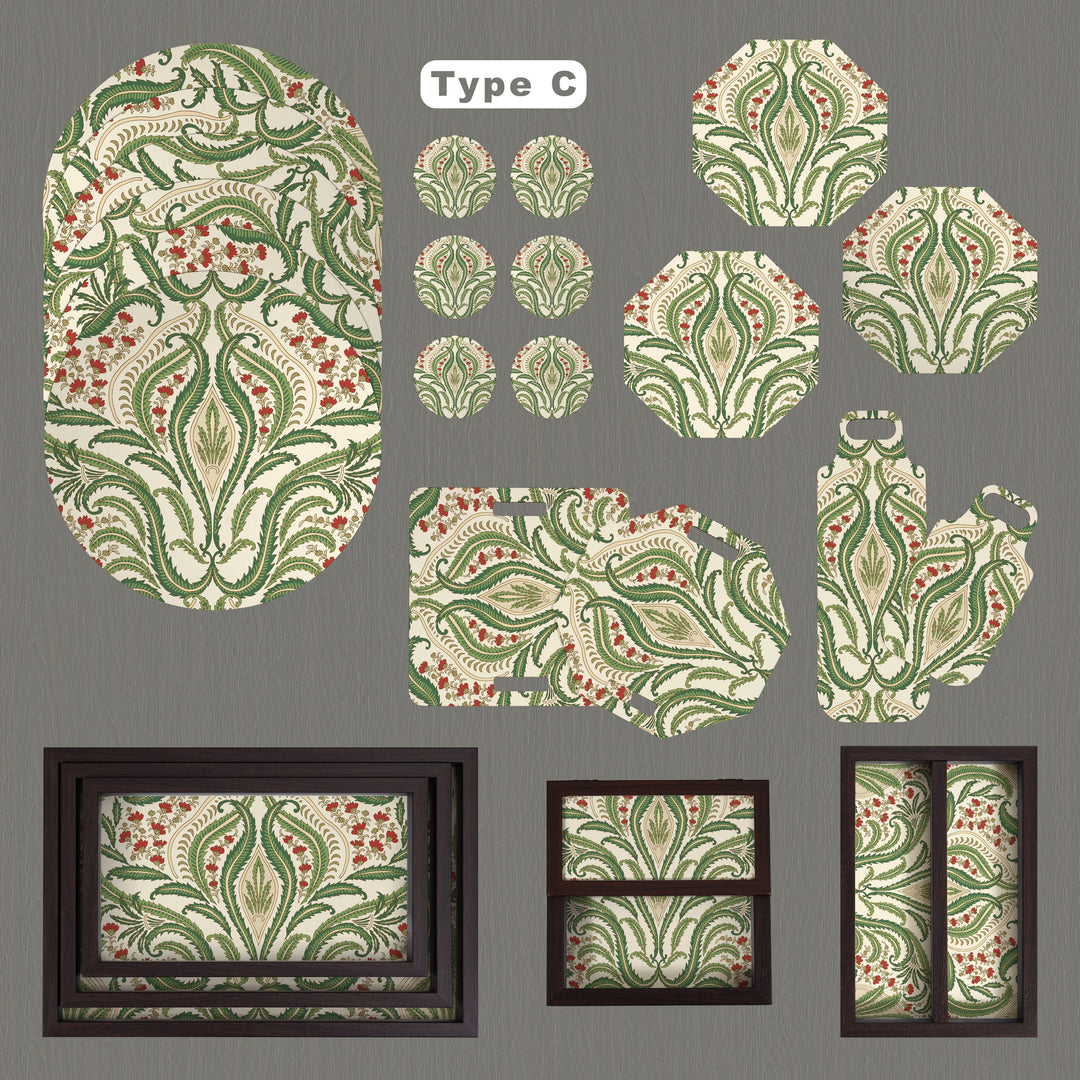 24 Pieces Table-Serveware Set Mughlai