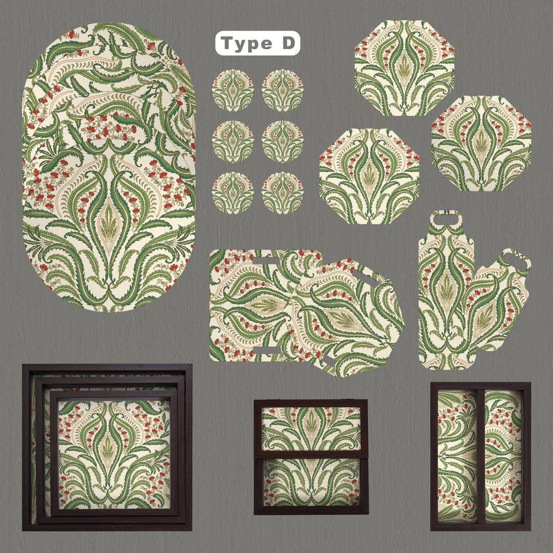 24 Pieces Table-Serveware Set Mughlai