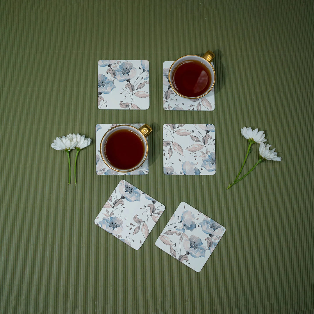 Poppy Day Coasters  - Square
