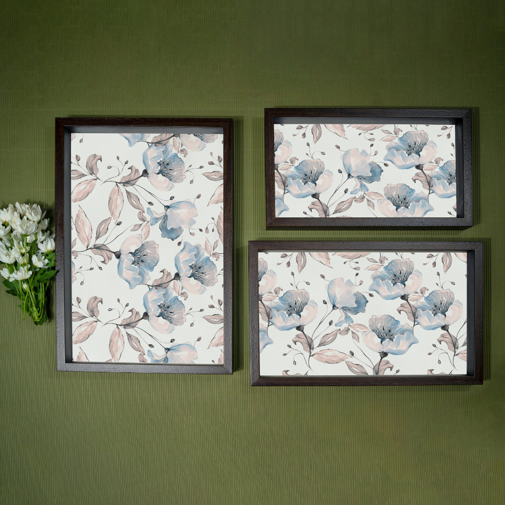 Poppy Day Tray Set - Rectangle