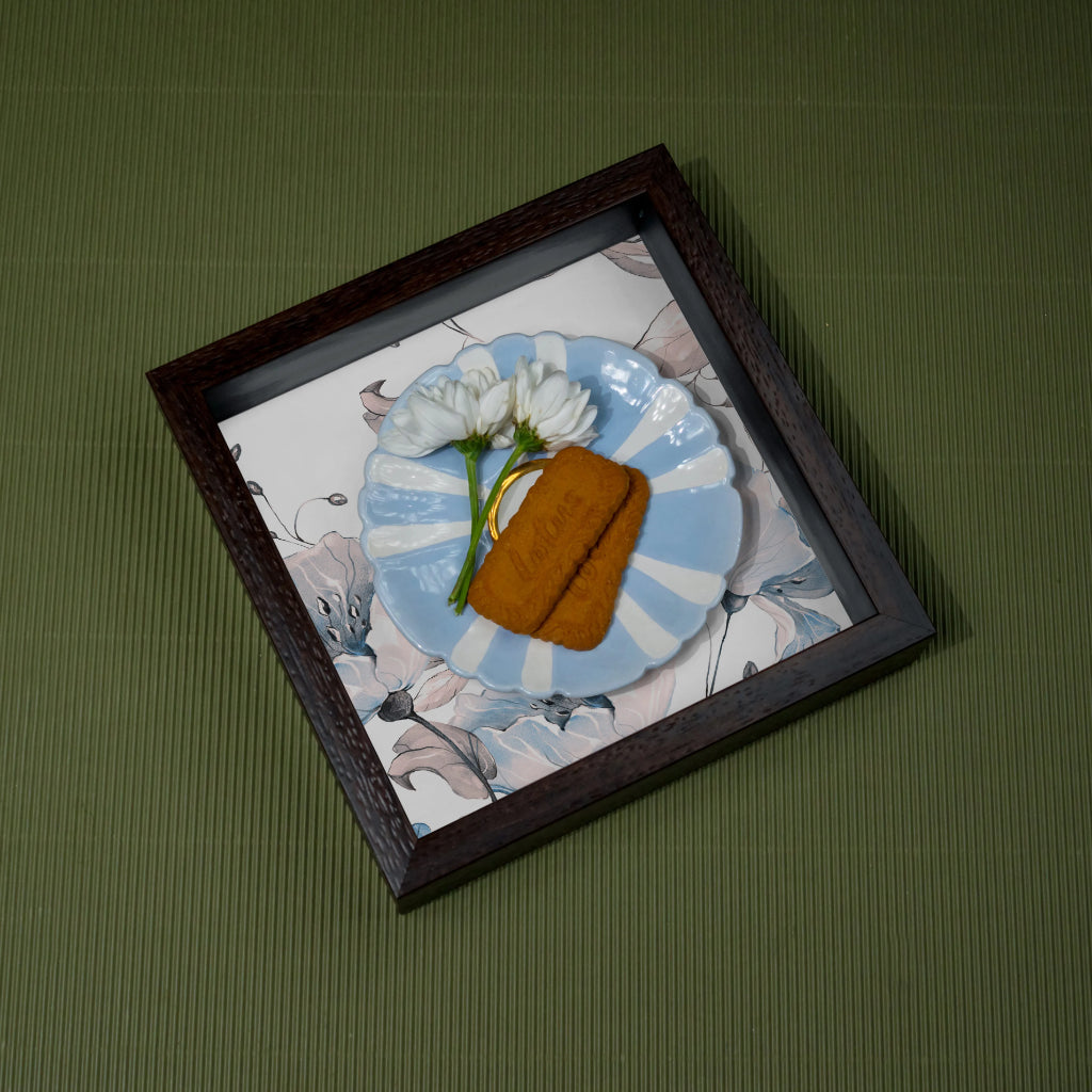 Poppy Day Small Tray - Square