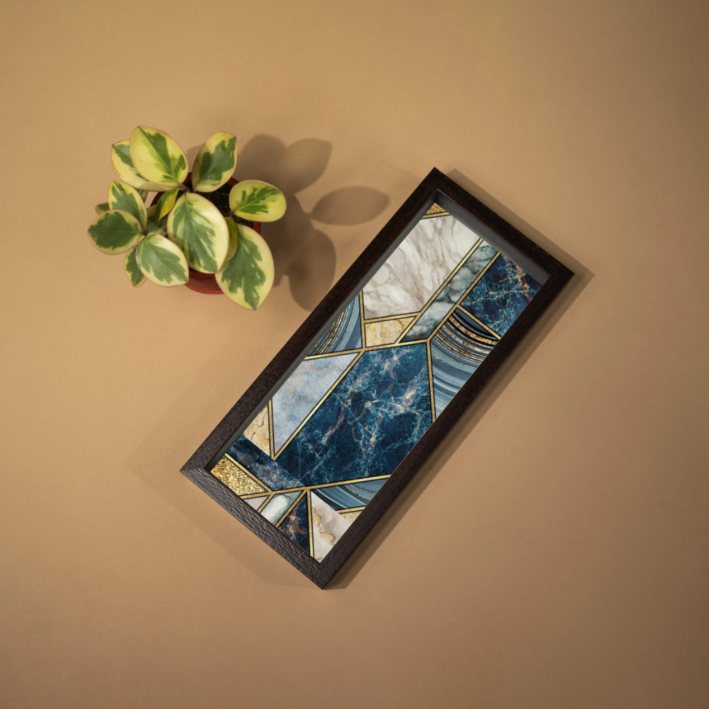 Firestone Blue Tray - Rectangular