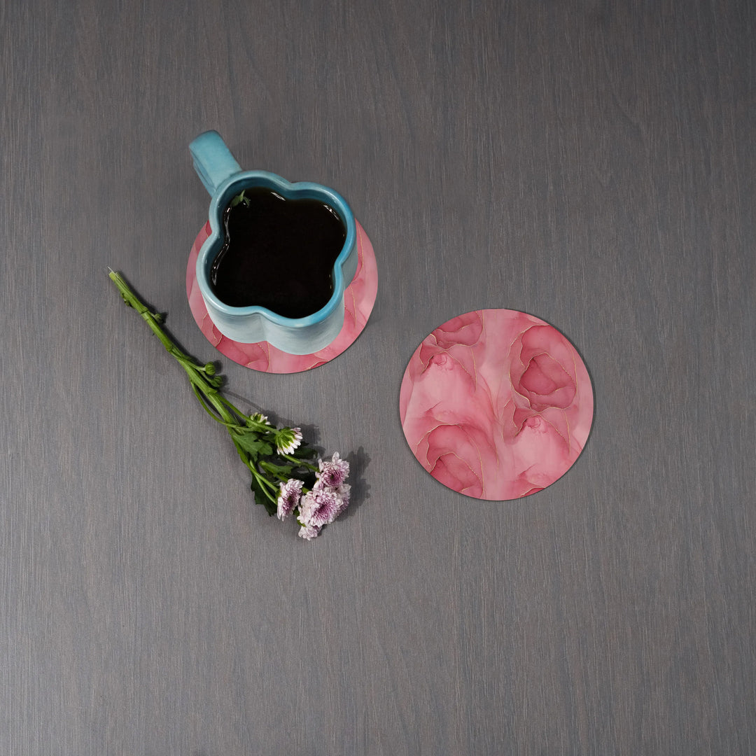 Shahi Gulab Coasters - Round