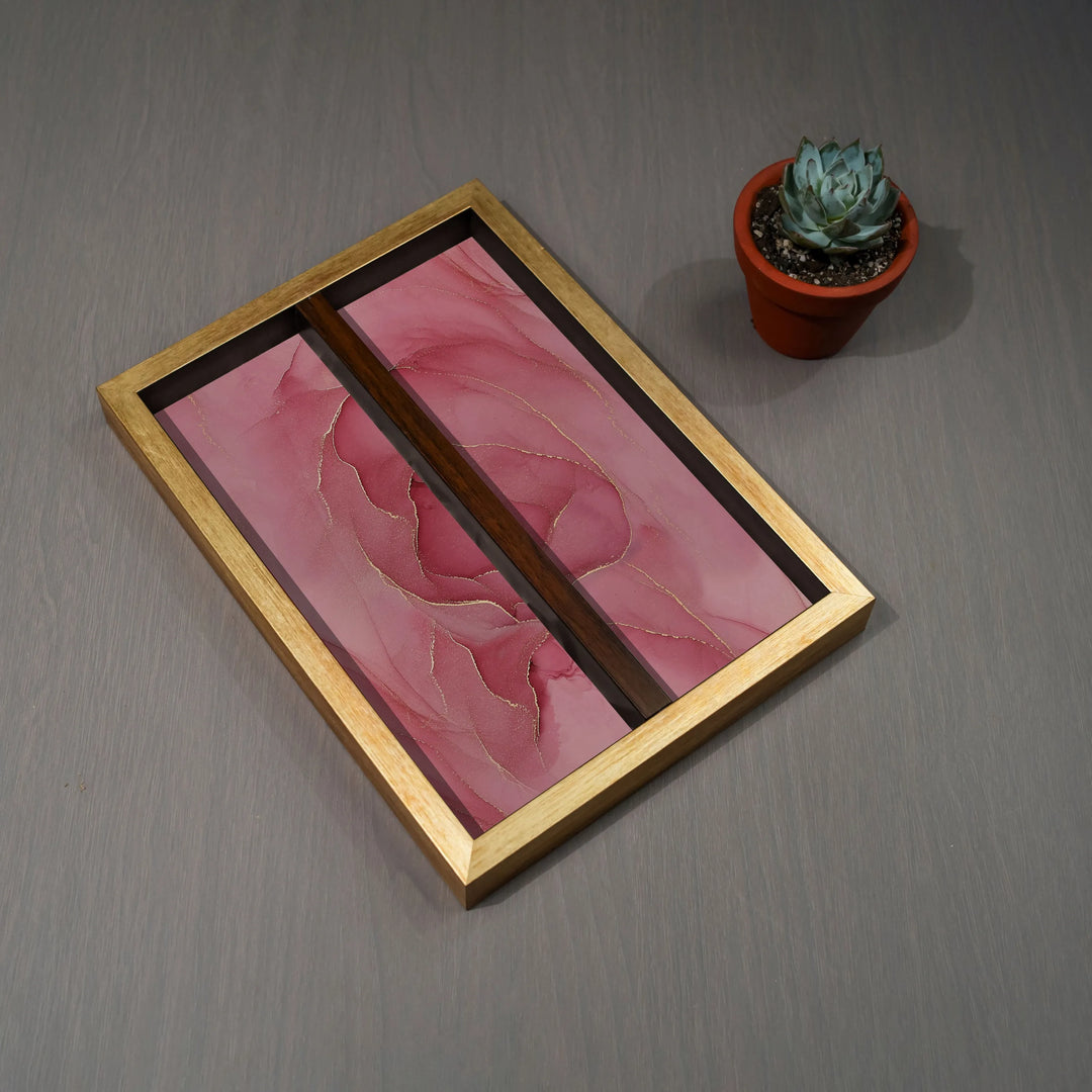 Shahi Gulab Cutlery Tray