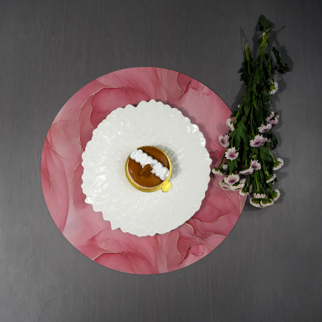 Shahi Gulab Table Placemats - Round